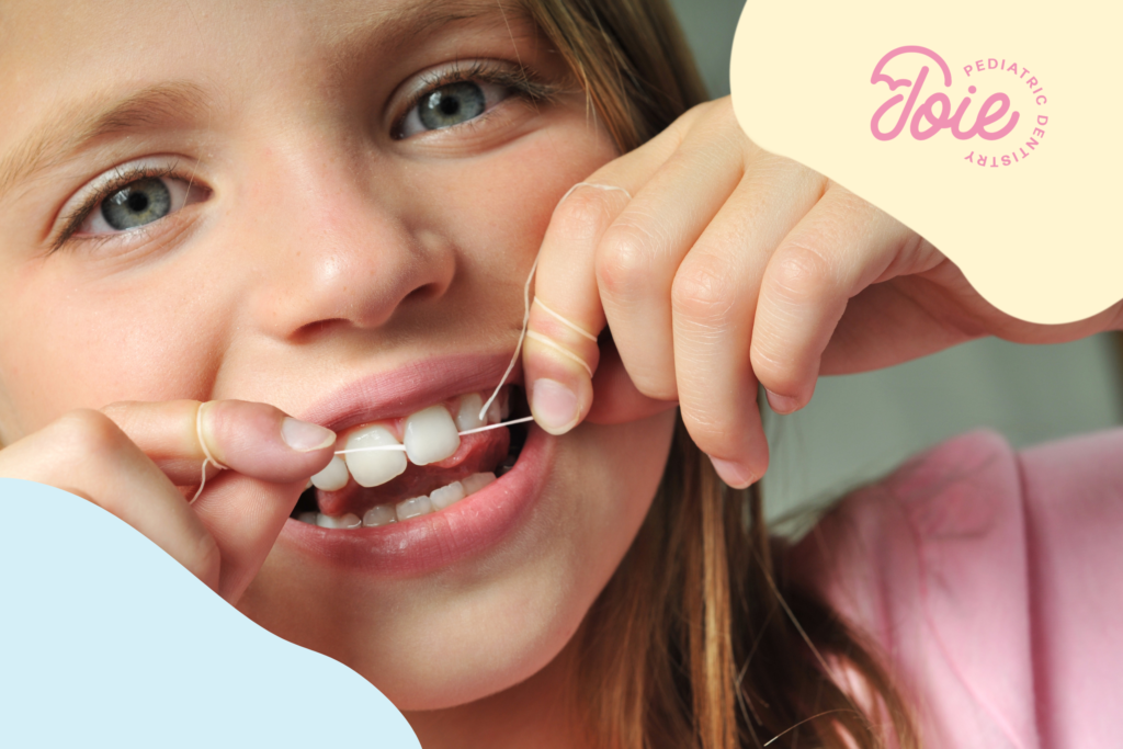 when should kids start flossing